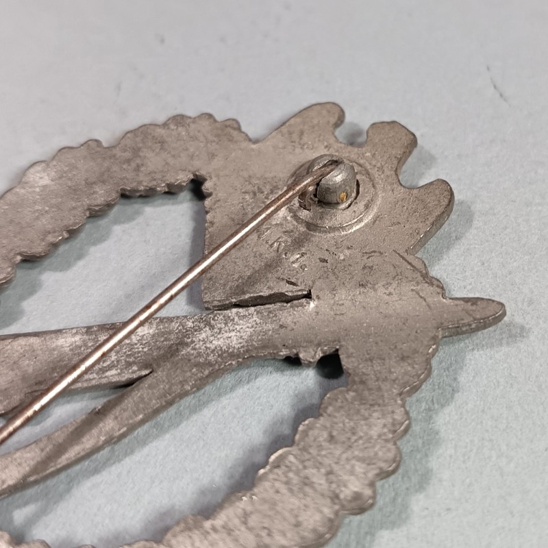 ALLEMAGNE INSIGNE ASSAUT INFANTERIE BADGE DE POITRINE COMBAT ALLEMAND SECONDE GUERRE FABRICANT MK1